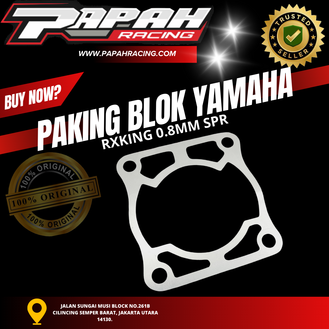 PAKING BLOK YAMAHA RXKING 0.8MM SPR